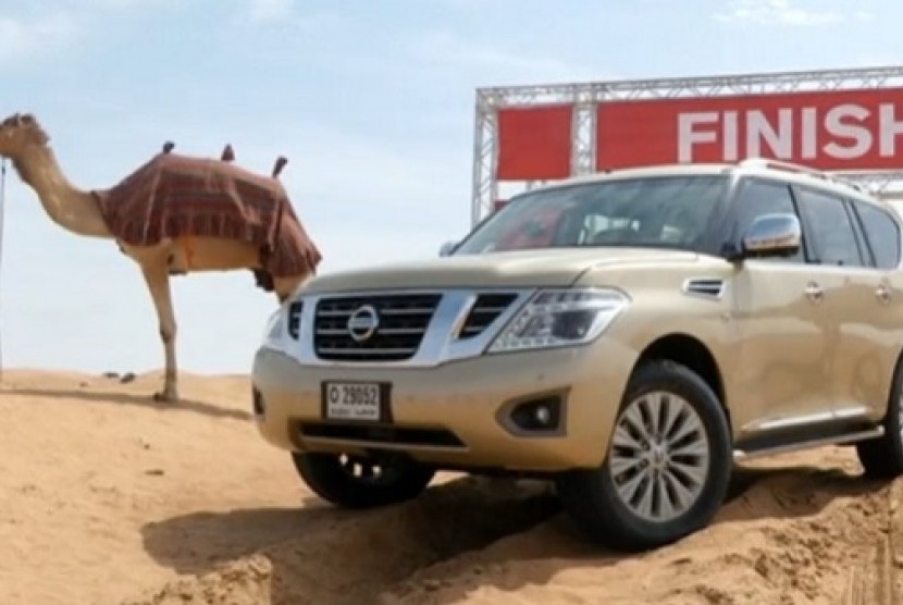 Nissan Patrol Camel Power. 