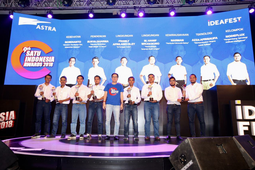 Nodeflux meraih 9th SATU Indonesia Award by Astra.