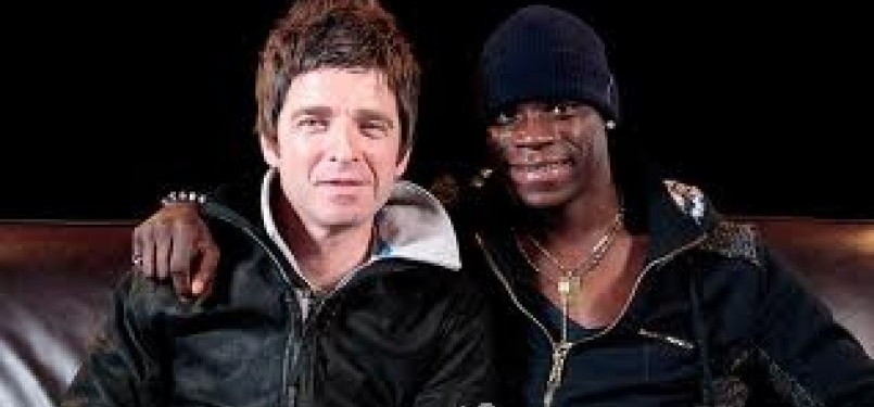 Noel Gallagher dan Mario Balotelli