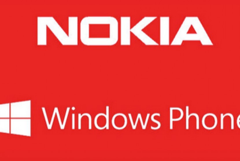 Nokia dan Windows Phone. Ilustrasi