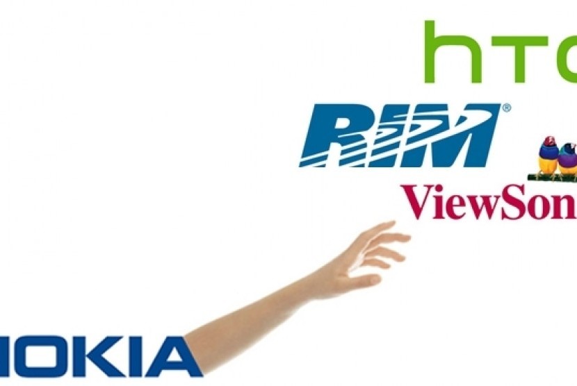 Nokia versus RIM, HTC, View Sonic