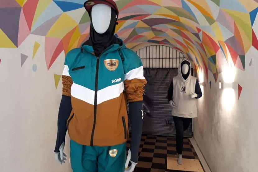 Noore, merek pakaian olahraga Muslimah karya anak bangsa yang menjadi sponsor resmi Asian Games 2018. 