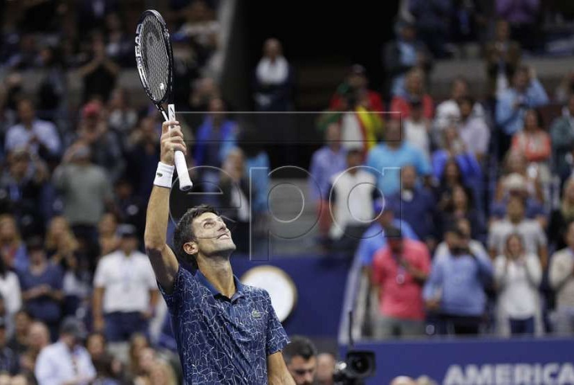 Novak Djokovic juara AS Terbuka 2018. 