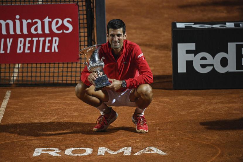 Novak Djokovic menjuarai Italian Open 2020.