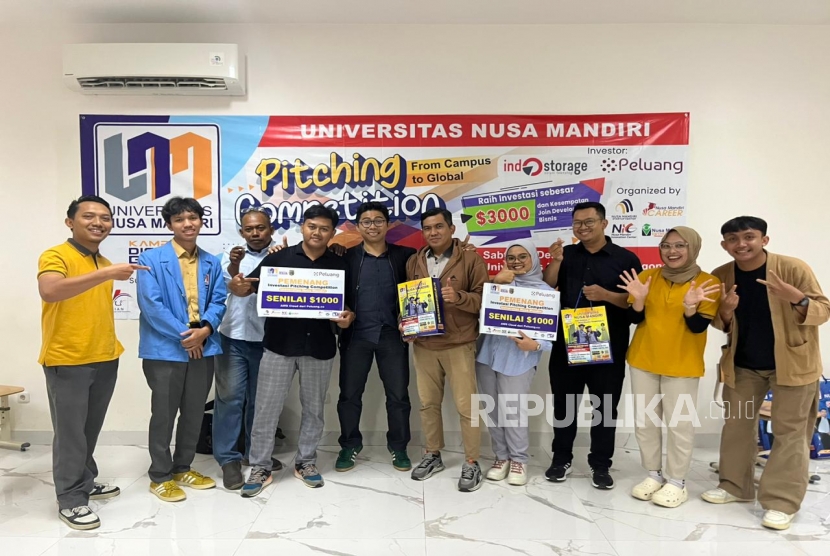NSC menggelar kompetisi untuk melahirkan startup baru di lingkungan kampus sekaligus melatih mahasiswa dalam pitching melalui ajang Pitching Competition 2025, Sabtu (6/12/2025). 