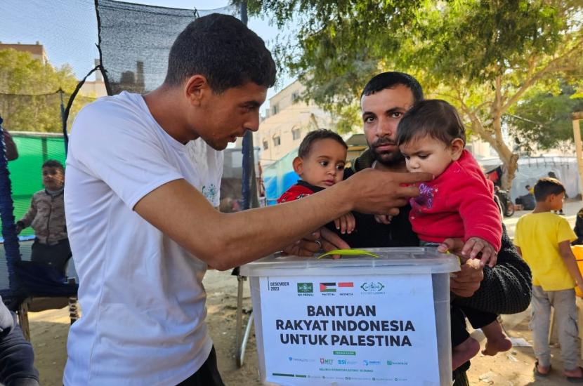 NU Care-LAZISNU terus menyalurkan bantuan untuk rakyat Palestina.