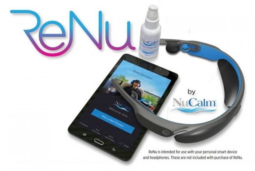 NuCalm, alat penghilang stres portabel.