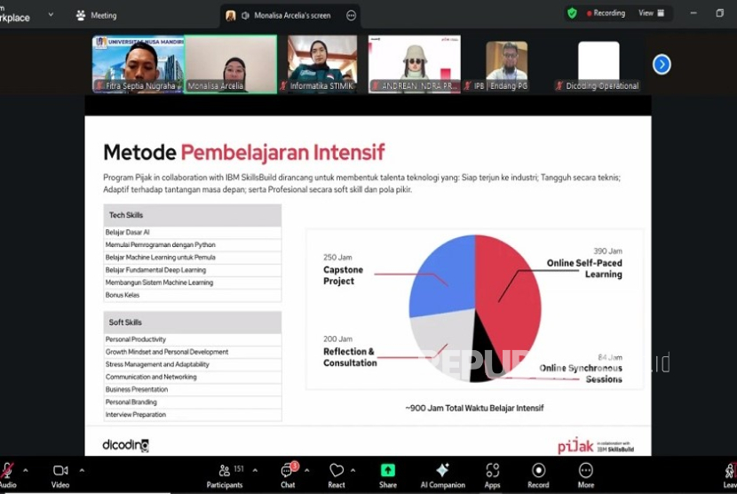 Nusa Mandiri Innovation Center menggelar sosialisasi program Pijak, bagian dari komitmen UNM memperkuat kapasitas talenta muda dalam menghadapi transformasi digital.