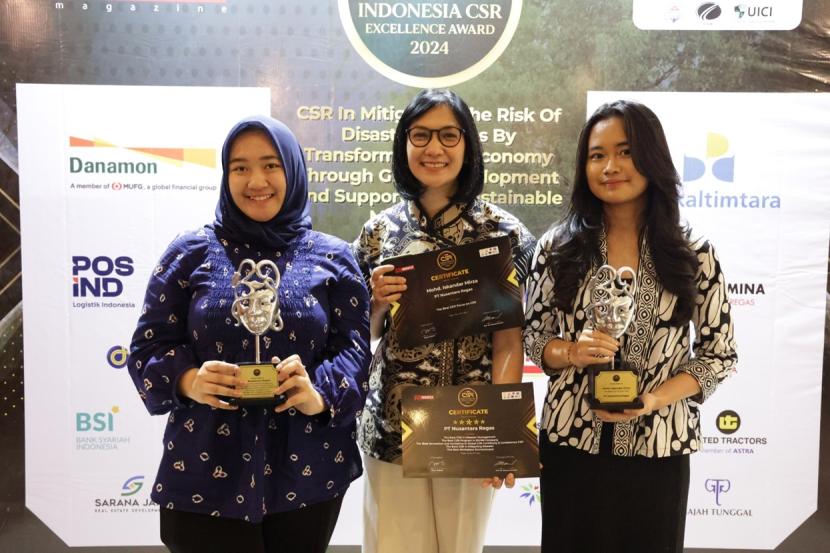 Nusantara Regas meraih penghargaan bergengsi dalam Indonesia CSR Excellence Award 2024 yang diselenggarakan oleh First Indonesia Magazine di Bogor, Jawa Barat. 