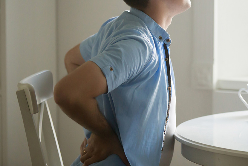Nyeri punggung bawah (Ilustrasi). Mengurangi asupan gula diyakini dapat mengurangi nyeri punggung.