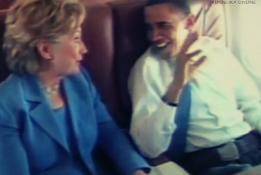 Obama dan Hillary Clinton