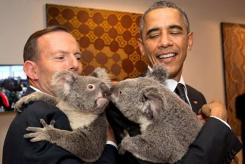 Obama merupakan salah satu pemimpin dunia yang menghadiri Pertemuan G20 di Brisbane, November 2014 lalu.