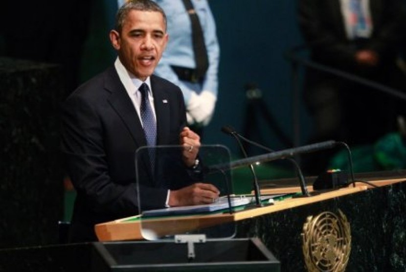 Obama pidato di SU PBB New York