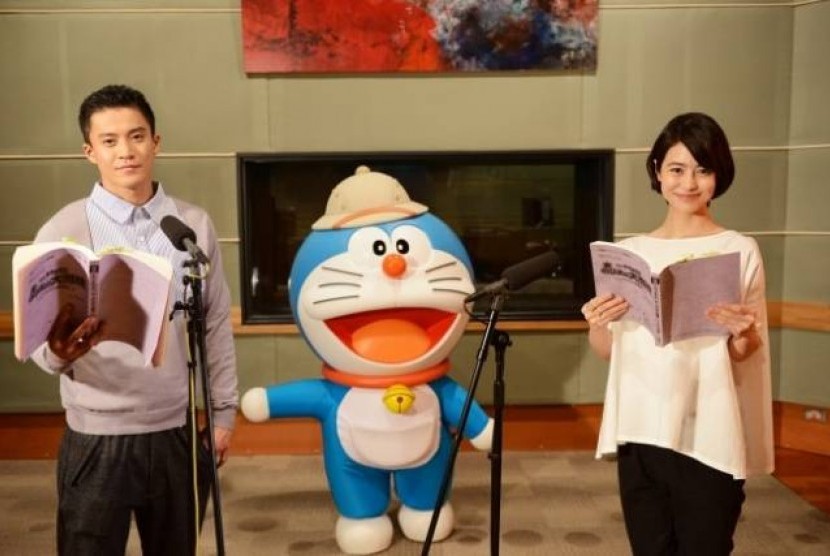 Oguri Shun dan Natsume Miku jadi pengisi suara Doraemon