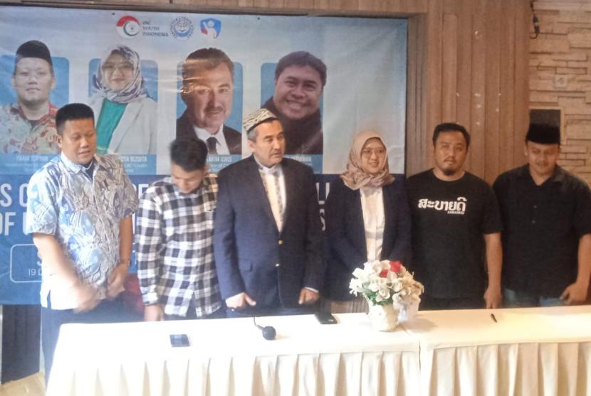 OIC Youth Indonesia dan Center for Uyghur Studies menggelar seminar bertema solidaritas dan update terkini terkait Muslim Uighur, di Jakarta, Selasa (19/12/2023).