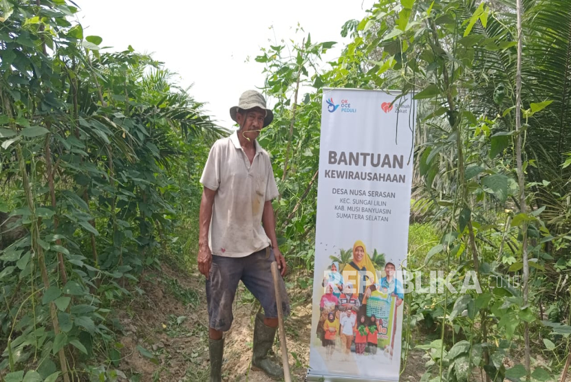 OK OCE Peduli bersama Rumah Zakat melakukan pemberdayaan petani dengan tujuan tercipta desa-desa mandiri secara ekonomi. 