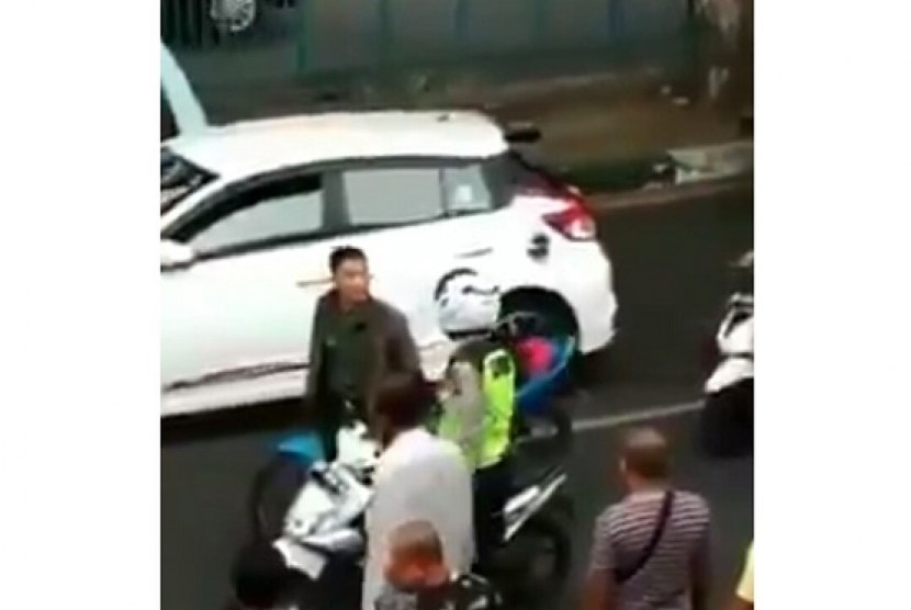 Oknum TNI berselisih dengan polisi di Pekanbaru, Riau