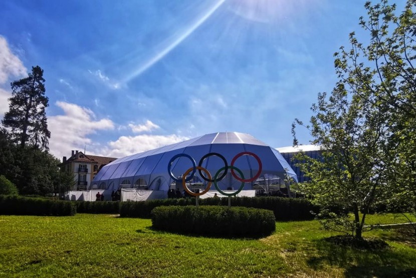 Olympic House di Lausanne, Swiss.