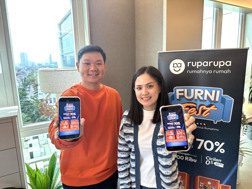  Omnichannel dari Kawan Lama Group, ruparupa, menggelar festival furnitur online FurniFest.