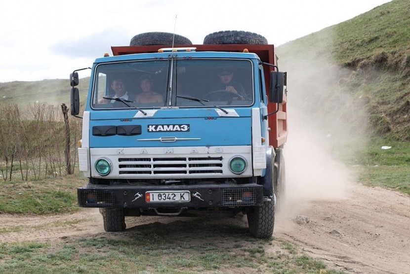 One varian of Kamaz truck (file photo)