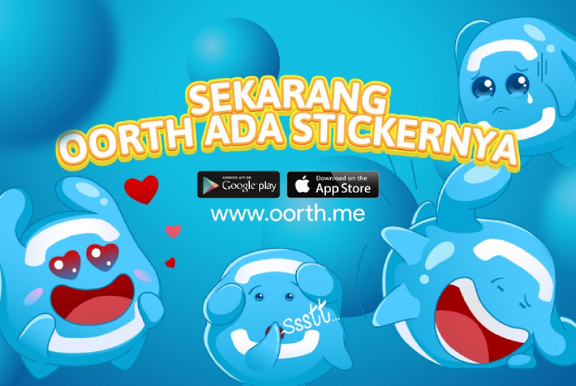 Oorth meluncurkan sticker terbaru.