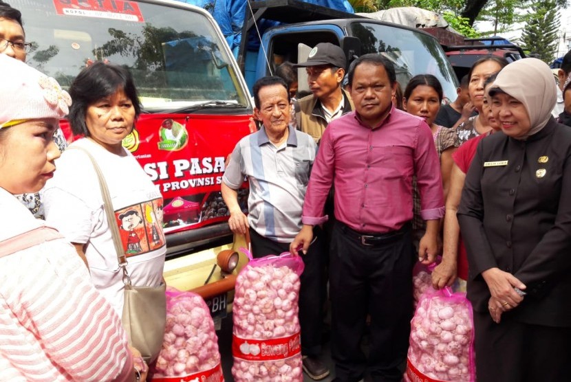 Operasi bawang putih di Sumatra Utara