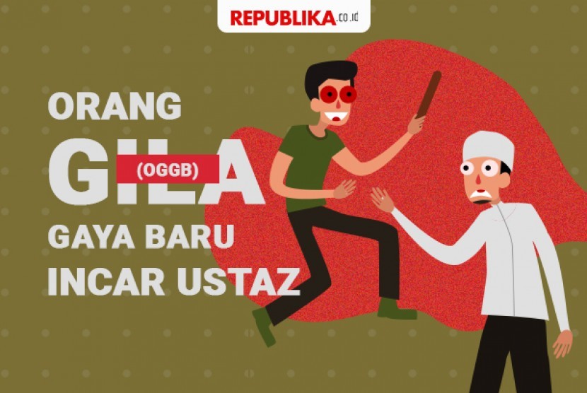 Sejumlah anggota Satpol PP Pemprov Banten mengamankan orang gila yang berkeliaran di Alun-alun Kota Serang, di Serang, Banten, Selasa (20/2). 