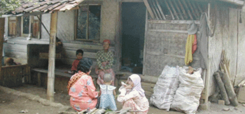 Disadvantaged District Association (Askati) recorded from 74 thousand villages in Indonesia, about half or 32 thousand villages live below poverty line. Most of them are in Sumatra and eastern Indonesia. (illustration) 