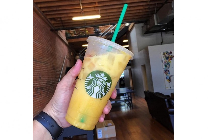Orange drink, menu baru Starbuck