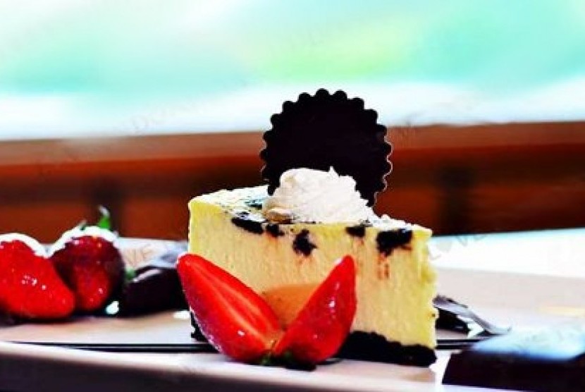 Orea Cheesecake di Art & Bakery Corner, Millenium Hotel Sirih, Jakarta