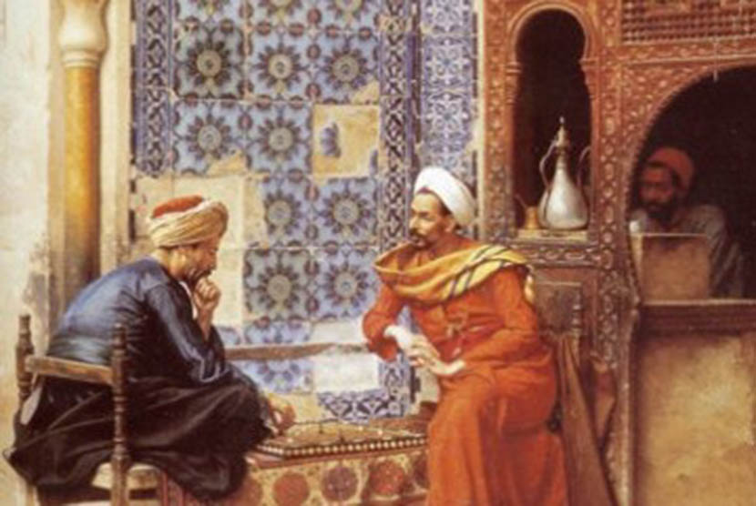 Sebagian orientalis menuliskan penyimpangan dalam sejarah Islam. Orientalisme (ilustrasi)