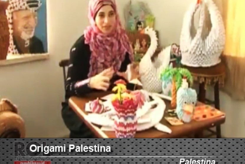 Origami, Seni Lipat Kertas Jepang Ala Palestina