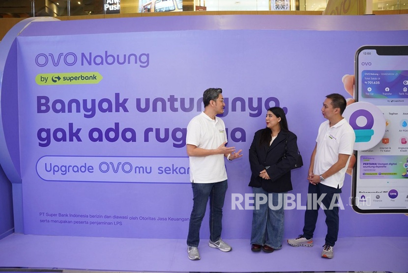 OVO bersama Superbank menghadirkan inovasi baru bernama OVO Nabung (OVO Nabung by Superbank), sebuah fitur tabungan digital di dalam e-wallet OVO dengan format rek-wallet.