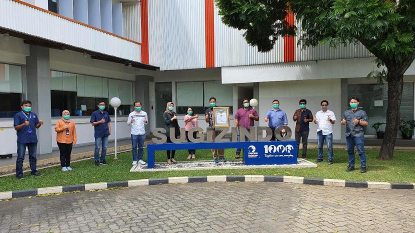 Pabrik Danone SN Indonesia di Sentul, Kabupaten Bogor, mencatatkan 4.500 hari tanpa kecelakaan kerja.