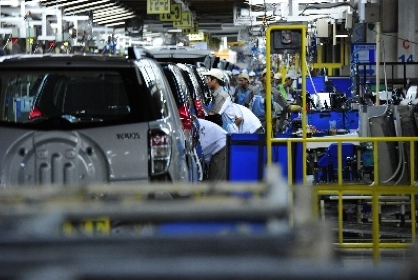 Pabrik perakitan mobil Daihatsu di Indonesia (ilustrasi). Indonesia berharap adanya peningkatan investasi pabrikan otomotif itu di Indonesia.