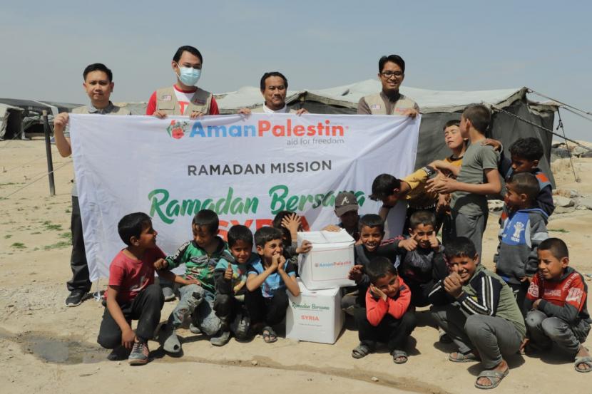  Pada 31 Maret 2022 lalu, perwakilan Aman Palestin berhasil tiba di Al-Bab, Suriah untuk memulai Misi Ramadhan Bersama Suriah.