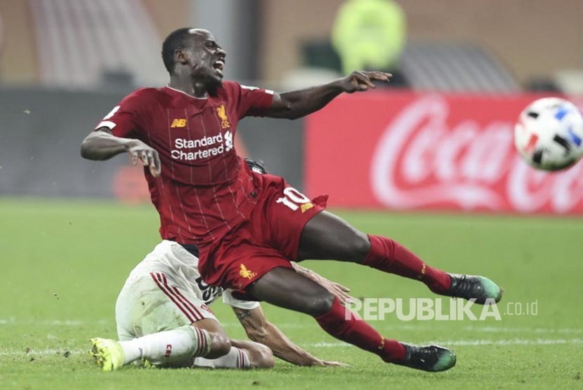 Sadio Mane absen memperkuat Liverpool melawan West Ham di Liga Inggris karena cedera.