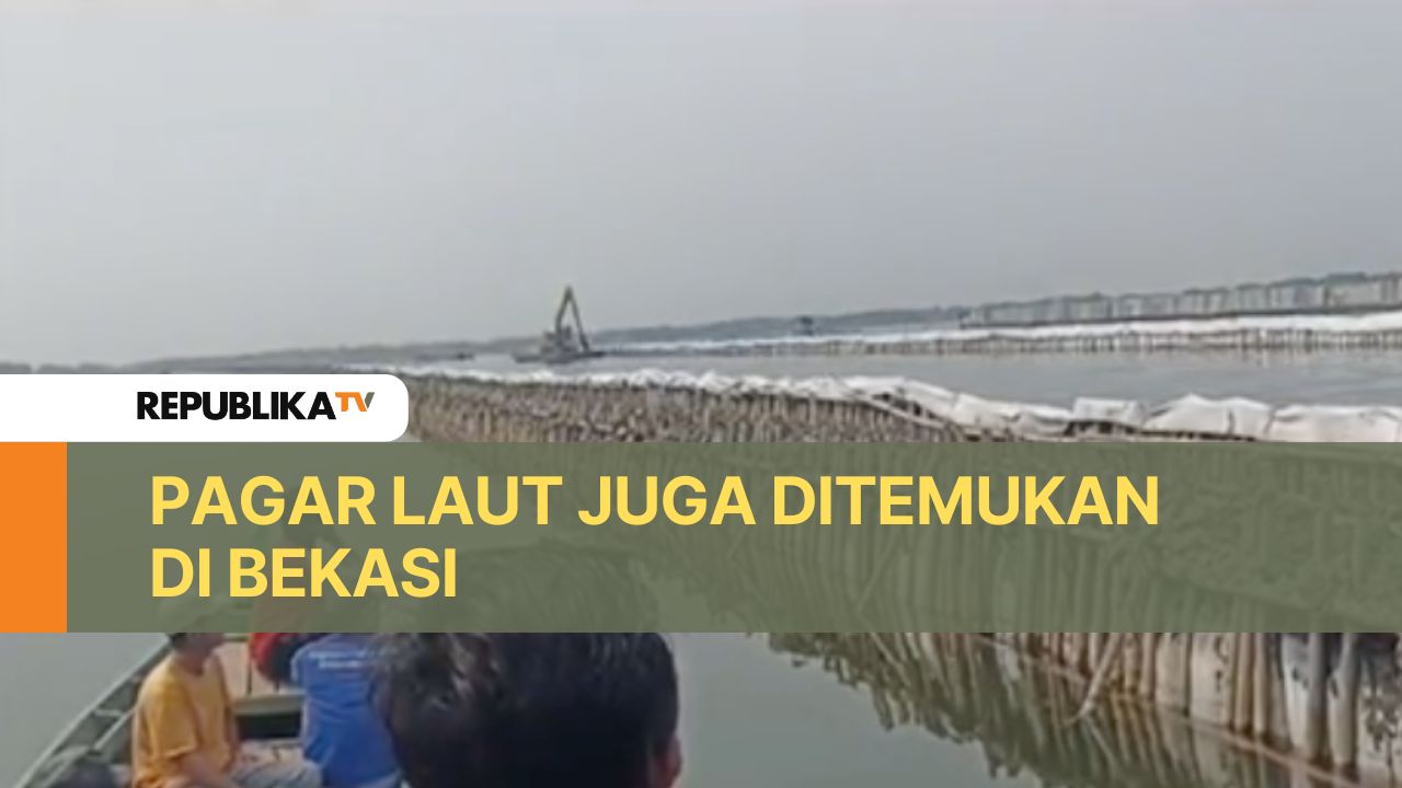 Pagar laut di Bekasi. KKP mengakui sudah tahu sosok di balik pagar laut di Bekasi. Pagar laut di Bekasi tersebut viral usai kasus pagar laut di Tangerang yang sampai sekarang tak tahu siapa pemiliknya