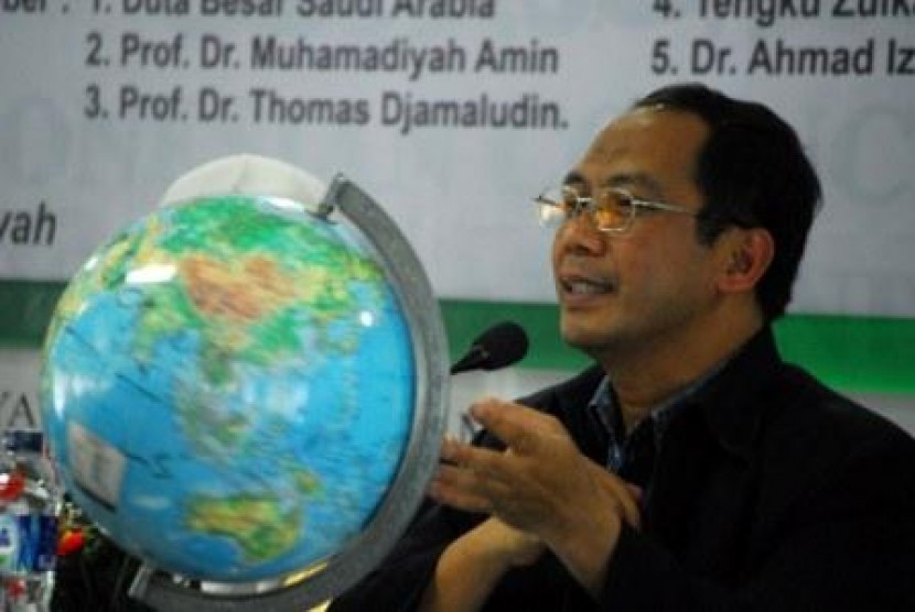 Pakar Astronomi Lembaga Penerbangan dan Antariksa Nasional (LAPAN) Thomas Djamaluddin 