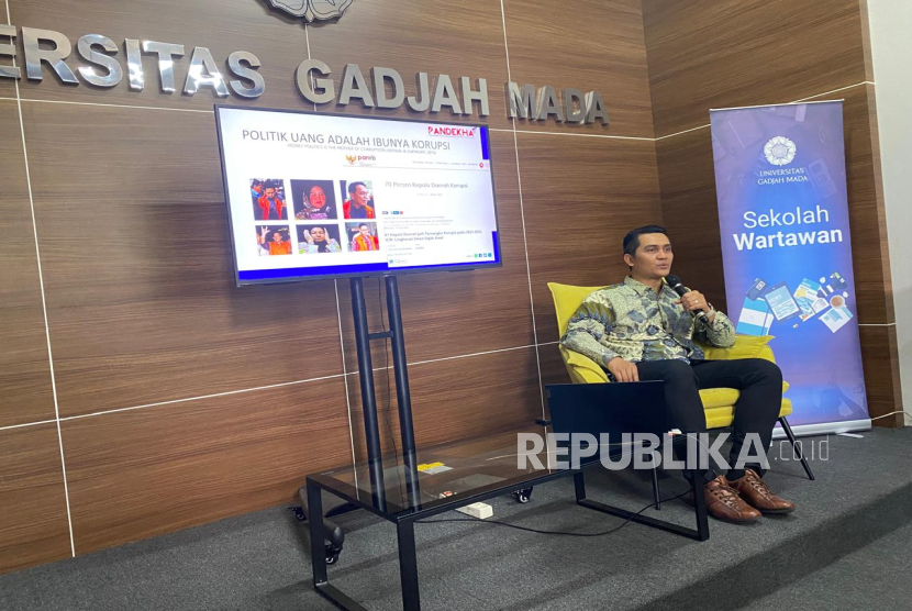 Pakar Hukum Tata Negara Universitas Gadjah Mada, Yance Arizona, dalam acara Sekolah Wartawan dengan tema Money Politics dan Netralitas ASN dalam Pilkada 2024 beberapa waktu lalu.