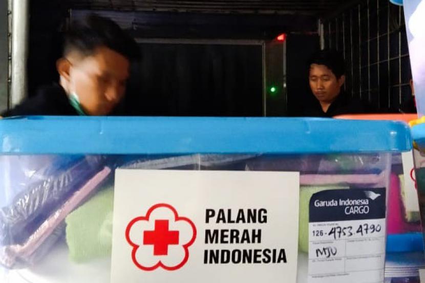 Palang Merah Indonesia (PMI) mengirimkan sejumlah bantuan logistik dan bersiaga di posko gempa bumi di Sukabumi Jawa Tengah (ilustrasi)