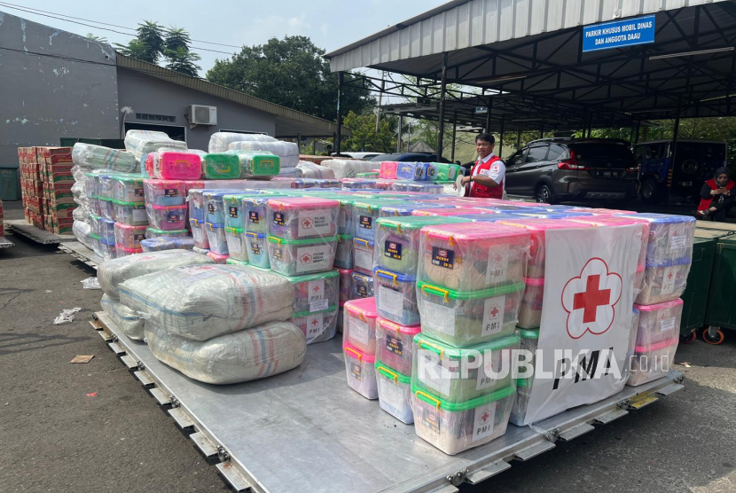 Bantuan logistik untuk mendukung operasi tanggap darurat bencana banjir (Ilustrasi)
