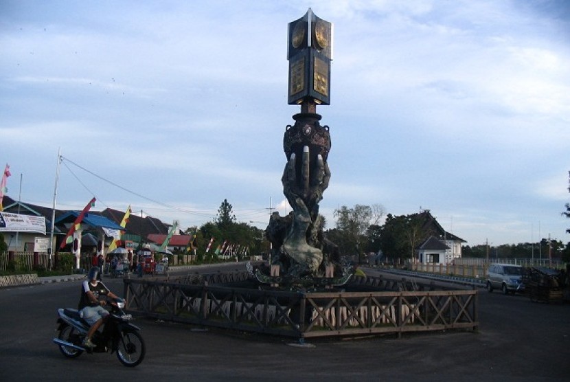 Palangkaraya city in Central Kalimantan. (illustration)