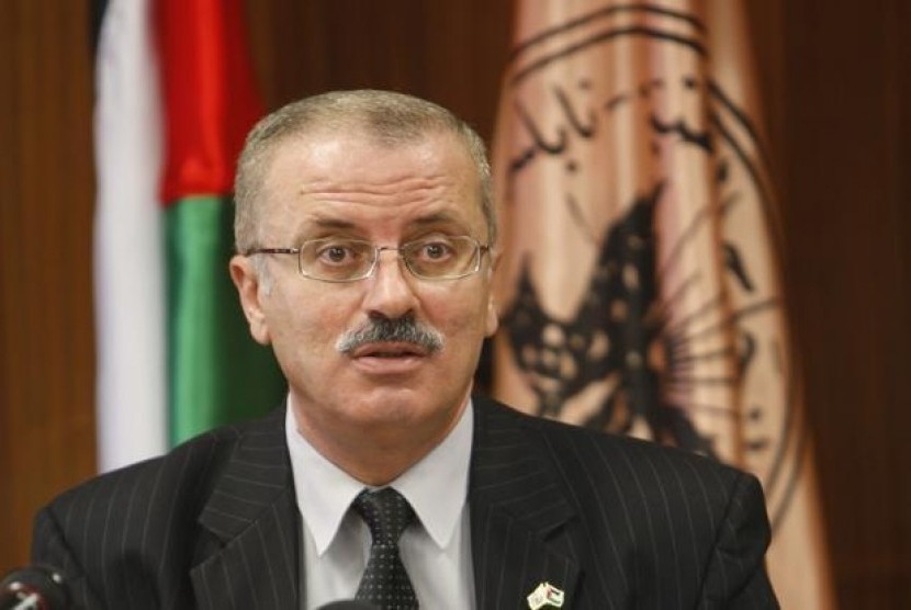 palestinian Prime Minister Rami Hamdallah is scheduled to deliver opening remark CEAPAD II in Jakarta on March, 1, 2014.