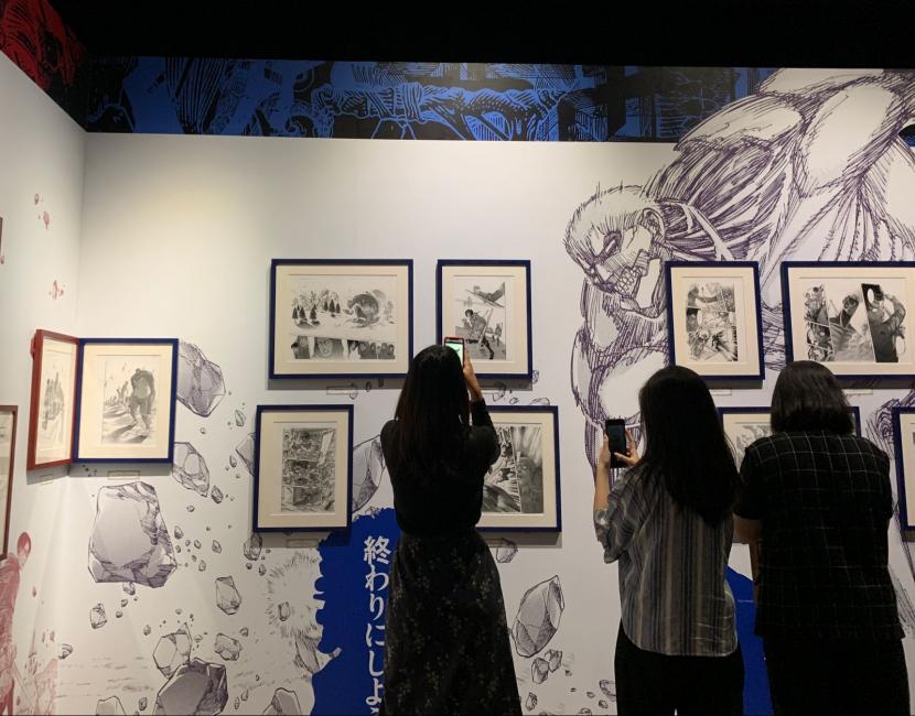  Pameran Attack on Titan: The Final Exhibition menjalani debut Asia Tenggara kedua di Indonesia, tepatnya di AKR Tower, Jakarta Barat.