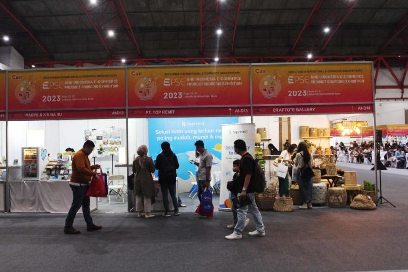 Pameran e-commerce bertajuk China International E-commerce  Industry Expo (CIEIE) dan Indonesia E-commerce Production Sourcing (EPSE) 2023.