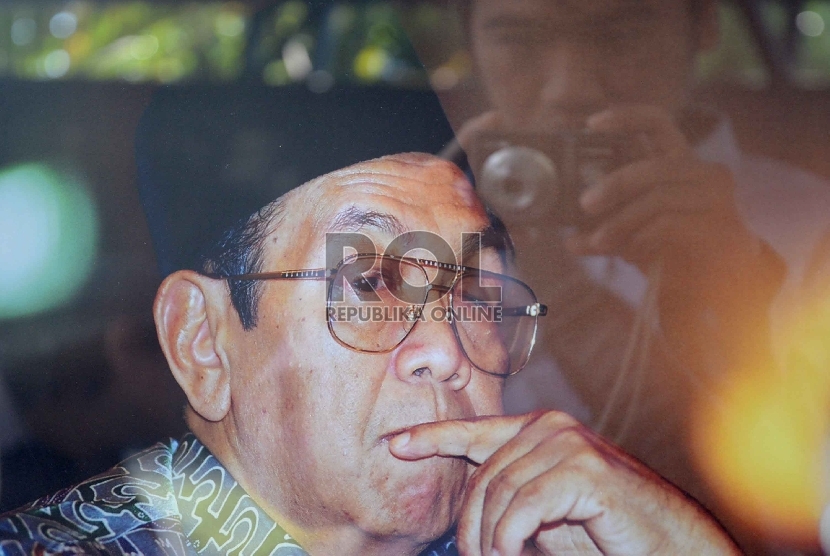 Pameran foto tentang Abdurrahman Wahid alias Gus Dur.