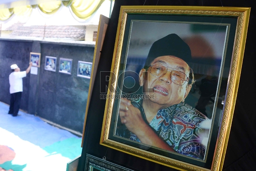 Pameran foto tentang Abdurrahman Wahid alias Gus Dur.