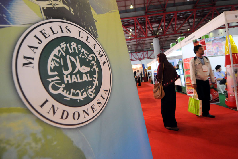 Pameran Indonesia International Halal Expo (Indhex) 2013 di Jakarta.
