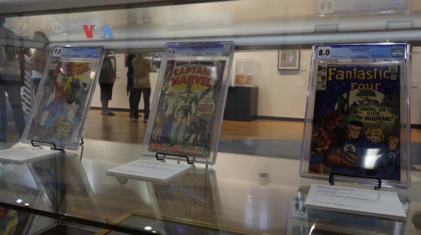 Pameran karya-karya penting dari tokoh komik, Stan Lee tengah dipamerkan di museum komik di San Diego bernama Comic-Con Museum.